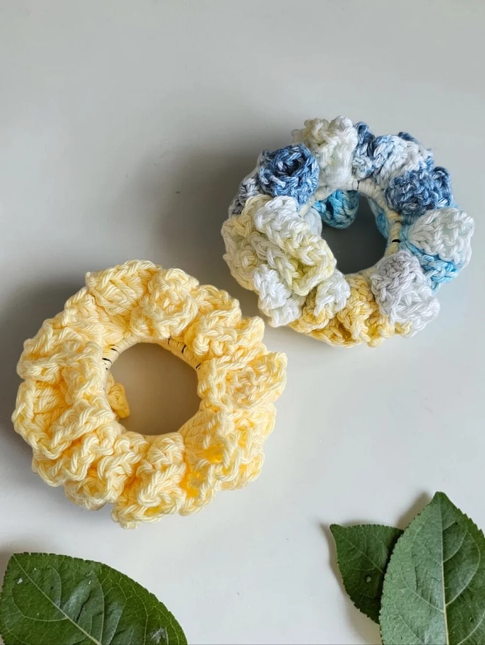 Buttercream Bliss Handmade Scrunchie Set (4 Pack) NWT